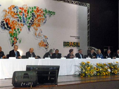 Välisminister Urmas Paet Brasilias Avatud valitsemise partnerluse (Open Government Partnership, OGP) kõrgetasemelisel kohtumisel, 17. aprill 2012