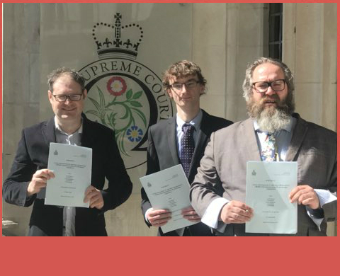 Jim, Alex and Myles at the Supreme Court