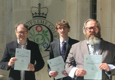 Jim, Alex and Myles at the Supreme Court