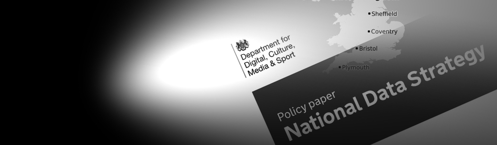 Map of UK & National Data Strategy document