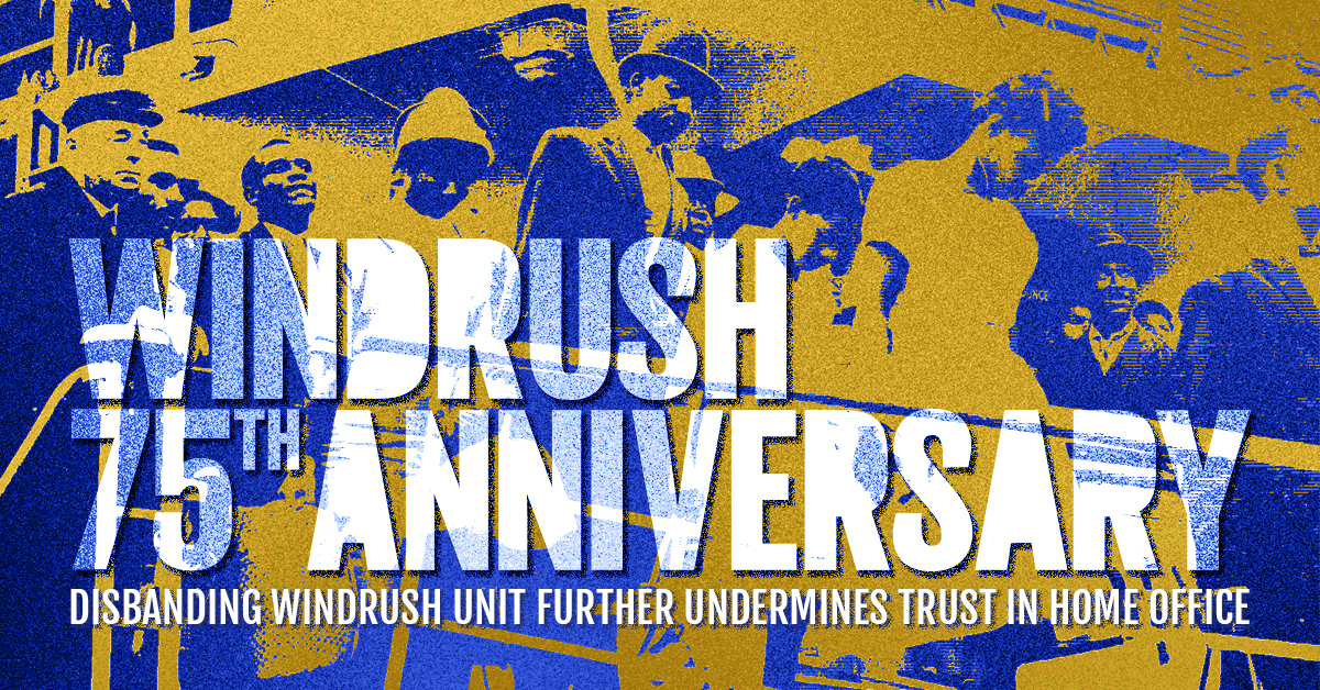 Disbanding Windrush unit further undermines trust in Home Office Open