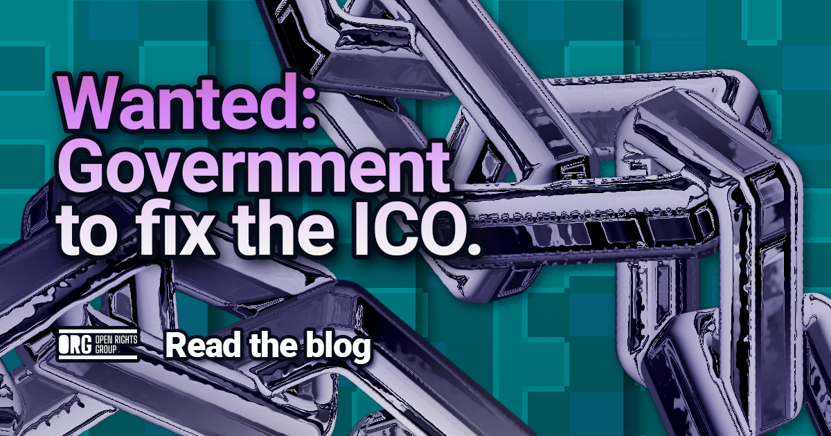 Wanted: Government to fix the ICO